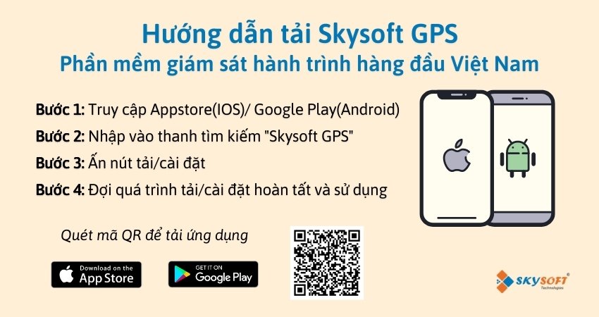 Hướng dẫn tải hệ thống giám sát xe ô tô Skysoft