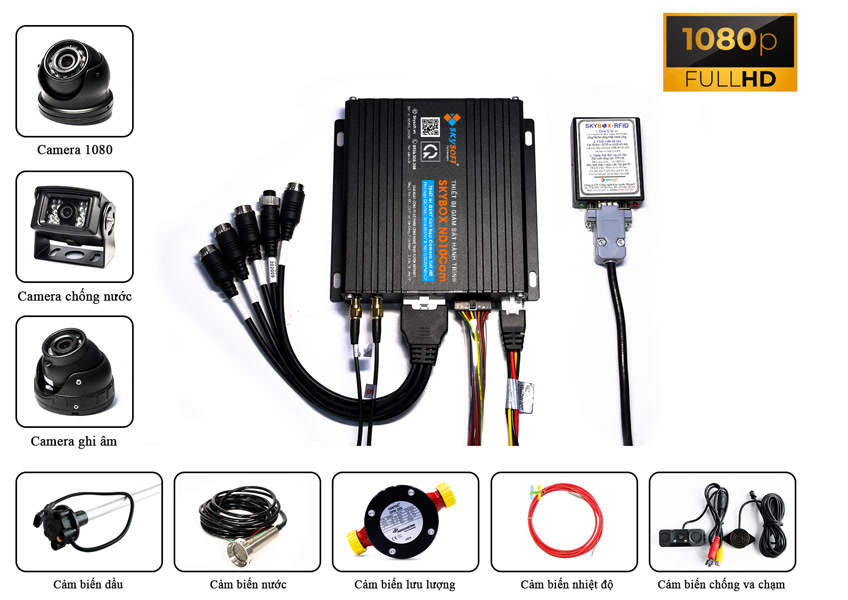 Camera Nghị định 10 hợp chuẩn Thiết bị giám sát hành trình SKYBOX-ND10Cam hợp chuẩn
