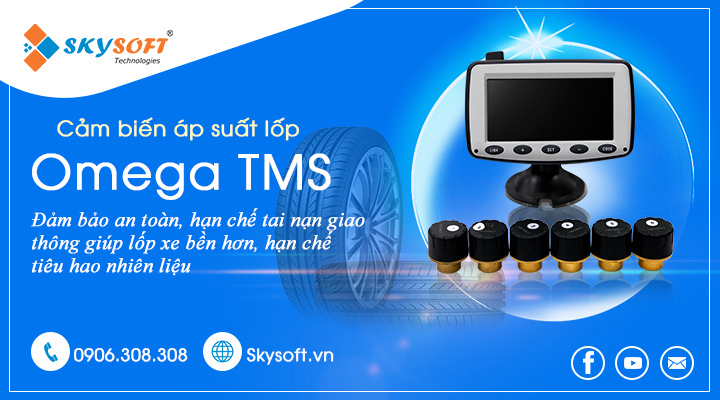 Cảm biến áp suất lốp giúp lốp xe bền hơn, hạn chế tiêu hao nhiên liệu.