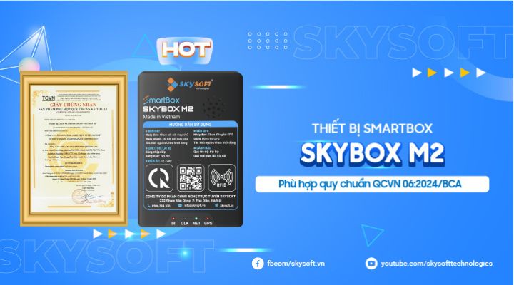 SKYBOX M2 phù hợp QCVN 06:2024/BCA